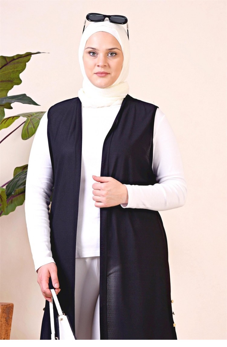 Gilet Long Grande Taille Femme Toutes Saisons 695 Sefamerve