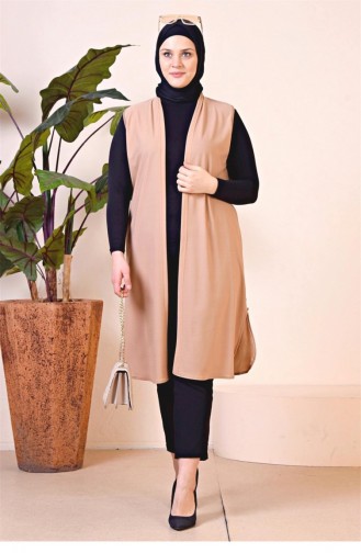 Long Large Size Vest Women All Seasons 700