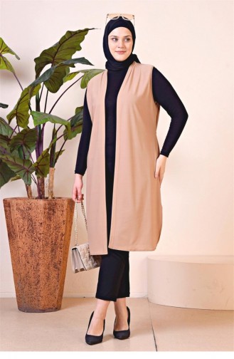 Long Large Size Vest Women All Seasons 700