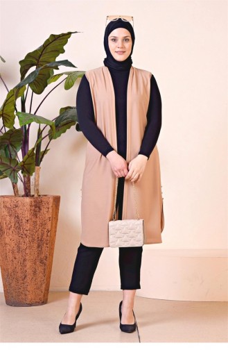 Long Large Size Vest Women All Seasons 700