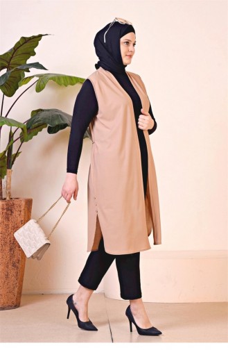 Long Large Size Vest Women All Seasons 700