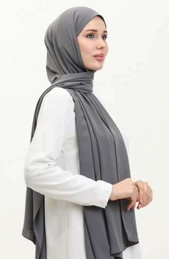 Aymina Silk Cotton Shawl 8612-12 Smoke Colored 8612-12