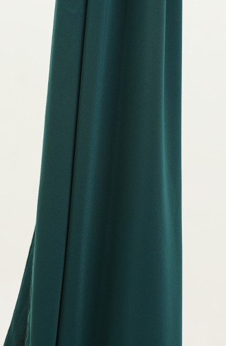Aymina Silk Cotton Shawl 8612-13 Dark Emerald Green 8612-13