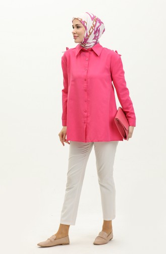 Chemise Basique 0222-03 Fushia 0222-03