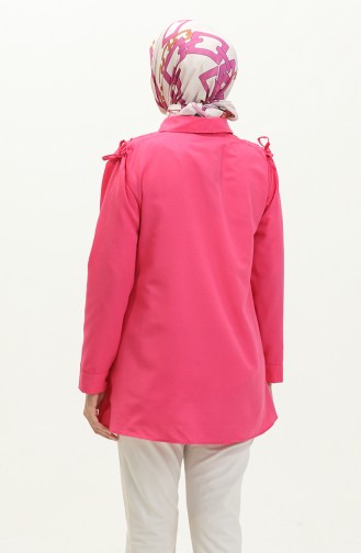 Basisshirt 0222-03 Fuchsia 0222-03