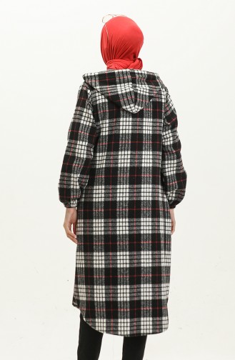 Lumberjack Plaid Patterned Cape 0265-02 Black 0265-02