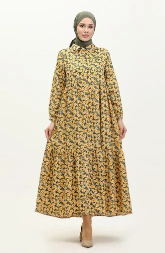 Robe A Boutons 1890-02 Moutarde 1890-02