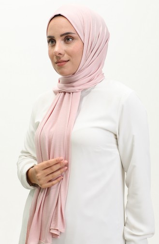 Plain Combed Cotton Shawl 90160-02 Powder 90160-02