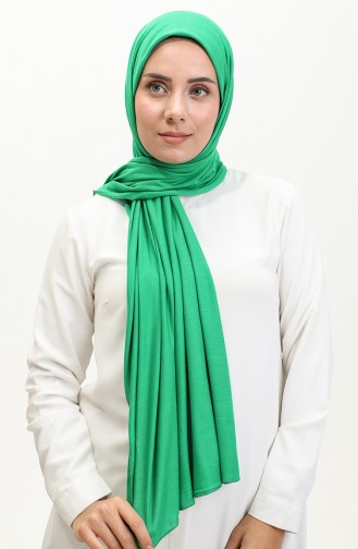 Plain Combed Cotton Shawl 90160-03 Green 90160-03