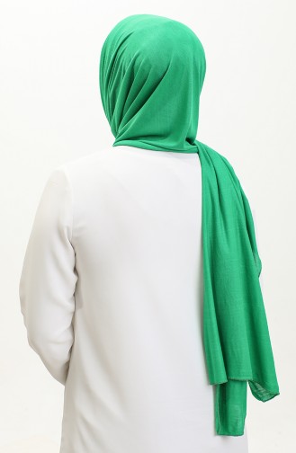 Plain Combed Cotton Shawl 90160-03 Green 90160-03