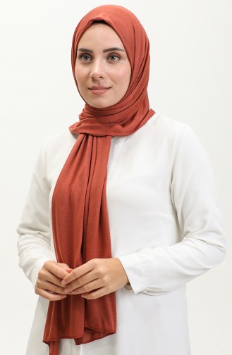 Plain Combed Cotton Shawl 90160-08 Tan 90160-08