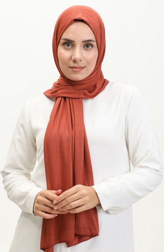 Plain Combed Cotton Shawl 90160-08 Tan 90160-08