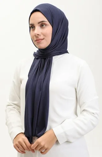 شال قطن ممشط 90160-12 كحلي 90160-12