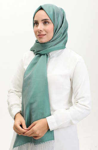 Tassel Taffeta Shawl 1267-09 Mint Green 1267-09