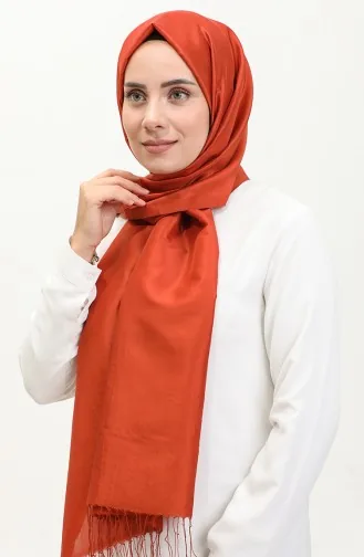Püsküllü Tafta Şal 1267-45 Taba