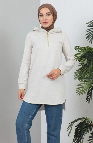 Hooded Sweatshirt 1990-01 Cream 1990-01