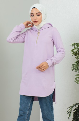 Hooded Sweatshirt 1990-03 Lilac 1990-03