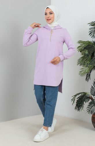 Hooded Sweatshirt 1990-03 Lilac 1990-03