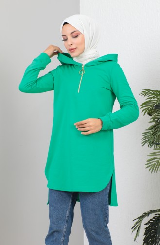 Hooded Sweatshirt 1990-05 Green 1990-05