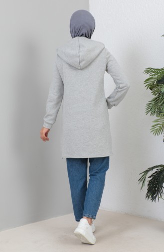 Hooded Sweatshirt 1990a-01 Gray 1990A-01