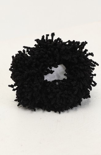 Mohair-Dutt-Schnalle PRS1-01 Schwarz 1-01