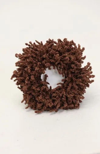 Mohair Bun Buckle Prs1-04 Brown 1-04