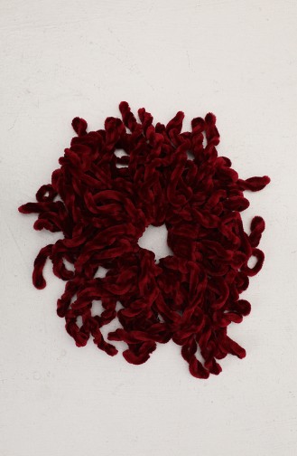 Boucle Chignon Velours PRS2-02 Rouge Claret 2-02