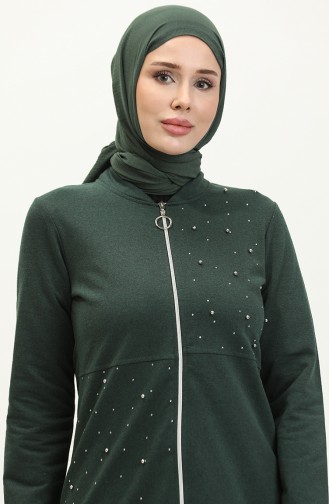 Two Thread Pearl Tracksuit Set 3038-06 Nephti Green 3038-06