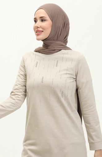 Tweedraads Stenen Trainingspakset 3048-10 Beige 3048-10