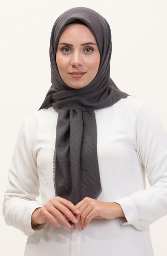 Plain Aerobin Scarf 13237-15 Smoke Gray 13237-15