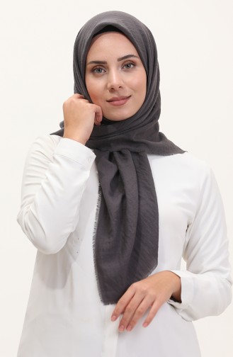 Plain Aerobin Scarf 13237-15 Smoke Gray 13237-15