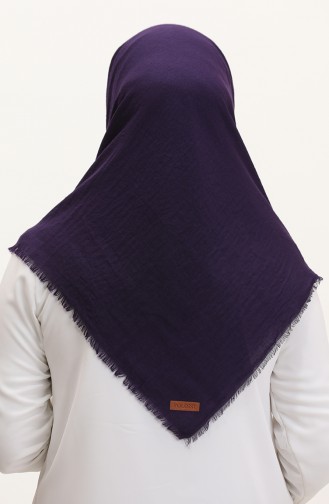 Plain Aerobin Scarf 13237-17 Purple 13237-17