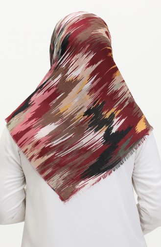 Gemusterter Weicher Schal 13239-10 Pink Earth 13239-10