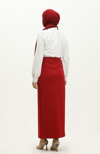 Pencil Skirt 0144-03 Red 0144-03