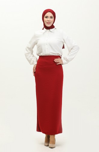 Pencil Skirt 0145-03 Red 0145-03