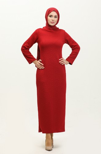 Bleistiftkleid 0146-04 Rot 0146-04