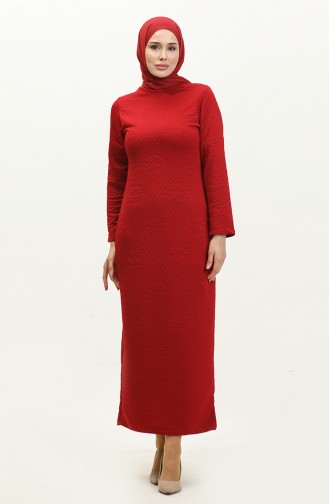 Bleistiftkleid 0147-02 Rot 0147-02