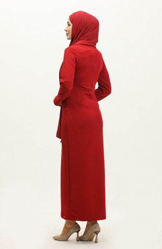 Pencil Dress 0147-02 Red 0147-02