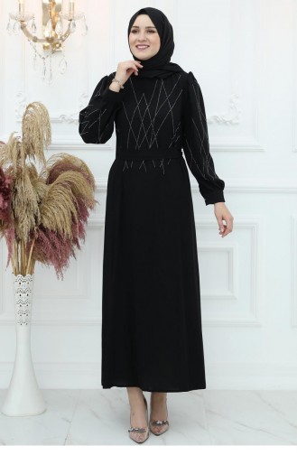 Yasemin Abendkleid Schwarz 3008