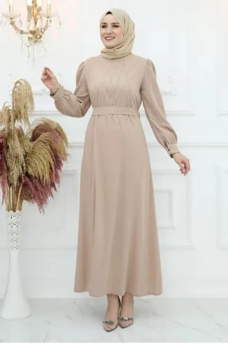 Jasmine Abendkleid Nerz 3011