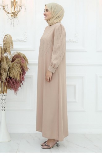 Jasmine Evening Dress Mink 3011