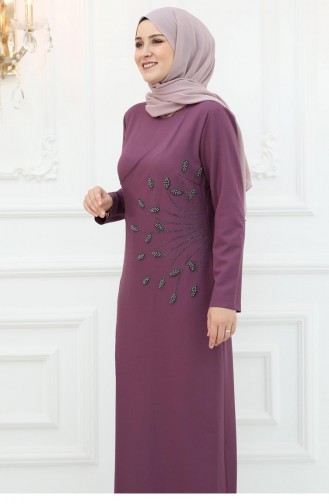 Amine Hüma Mislina Evening Dress Violet 3012