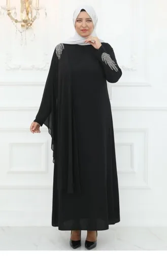 Traumabendkleid Schwarz 3018