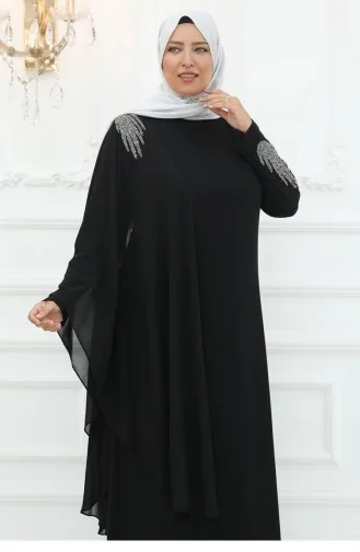 Traumabendkleid Schwarz 3018