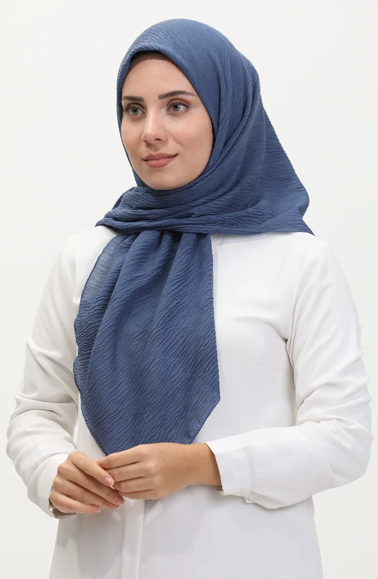 Plain Mio Jazz Scarf 13236-06 Denim Blue 13236-06