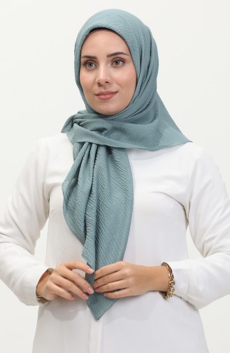 Düz Mio Caz Eşarp 13236-15 Çağla Yeşili
