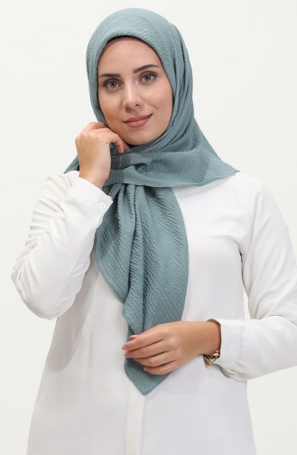 Düz Mio Caz Eşarp 13236-15 Çağla Yeşili