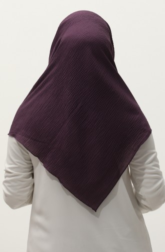 Düz Mio Caz Eşarp 13236-17 Mor