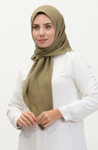 Plain Mio Jazz Scarf 13236-20 Oil Green 13236-20