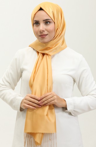 Tassel Taffeta Shawl 1267-57 Gold 1267-57